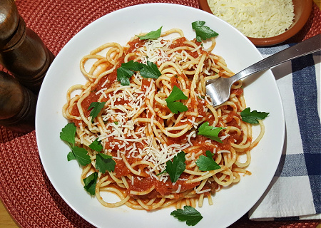 Spaghetti Marinara