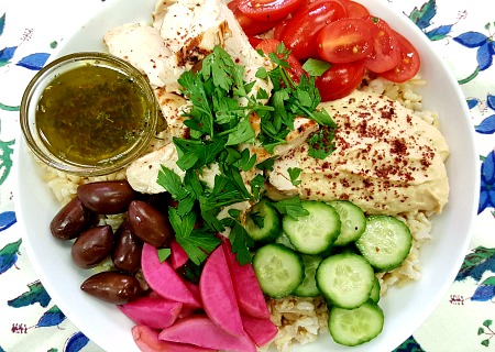 Mediterranean Rice Bowl