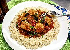 Braised Mediterranean Chicken