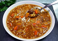 Beef and Barley Soup 