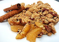 Apple Pecan Crumble 